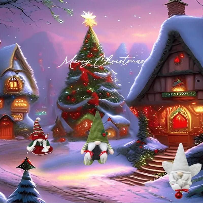 WINTERWHISP 2025 – Handmade Plush Gnome Advent Calendar for Festive Memories