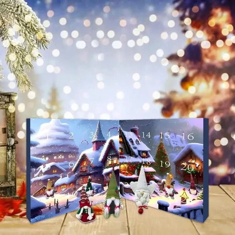 GNOMIQUE 2025 – Elegant Scandinavian Gnome Advent Calendar