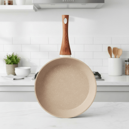 COOKSLATE – Non-stick Aluminum Frying Pan with Modern Granite Surface