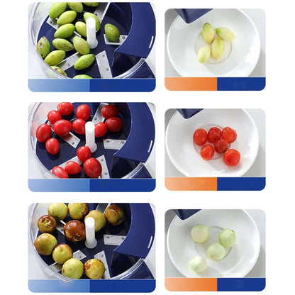 FRUITSTRIP – Electric Grape Peeling Machine with One-Button Function for Home Kitchens