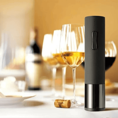 SOMMEX – Fast Electric Wine Opener & Cutter – Easy Button Operation