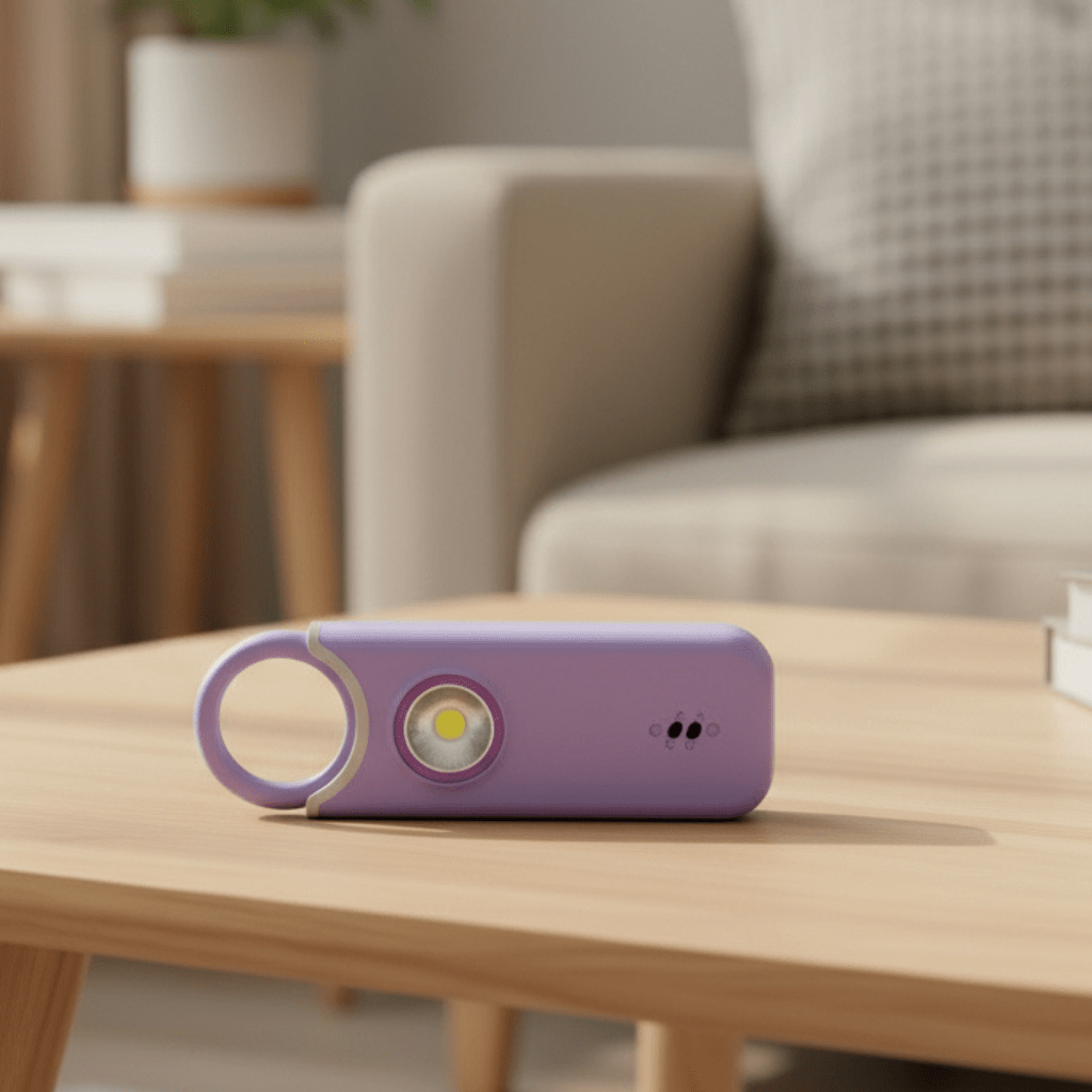 GUARDME – Portable personal safety alarm with integrated LED light