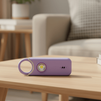 GUARDME – Portable personal safety alarm with integrated LED light