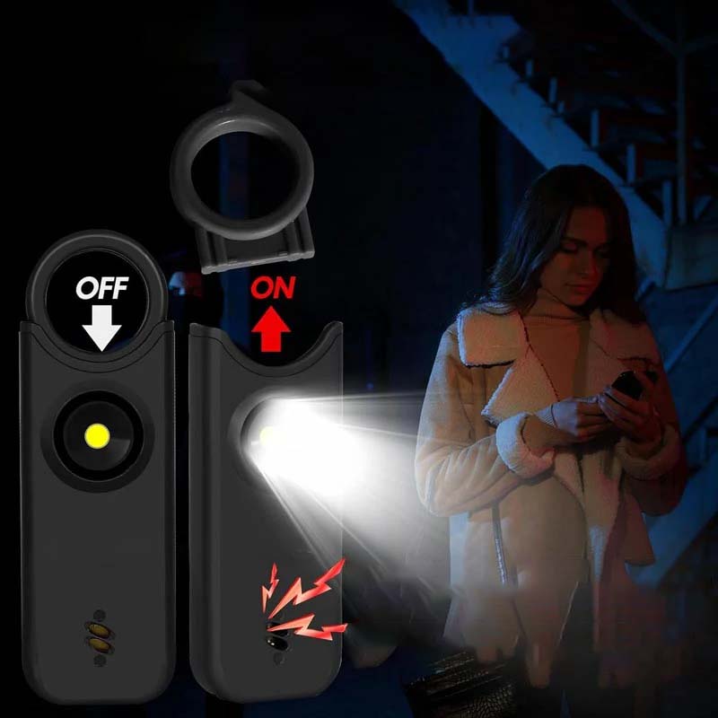 GUARDME – Portable personal safety alarm with integrated LED light