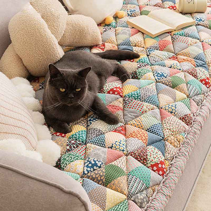 HomeCharm Cover – Stylish Sofa Protector with Natural Elegance