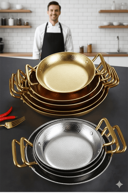 BRATMEISTER – Hammered stainless steel pot for pans, sauces & versatile cooking