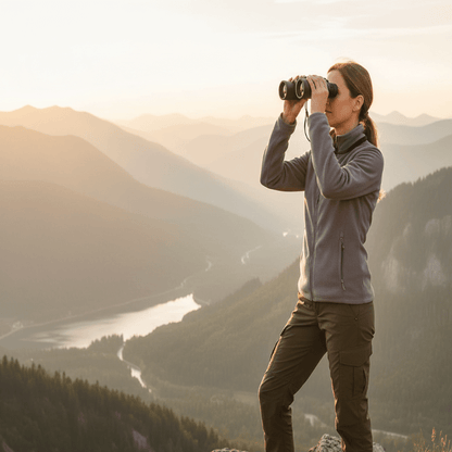 ZENITHAR – Compact 2000M binoculars with 40x magnification & BAK4 glass for clear long-distance viewing