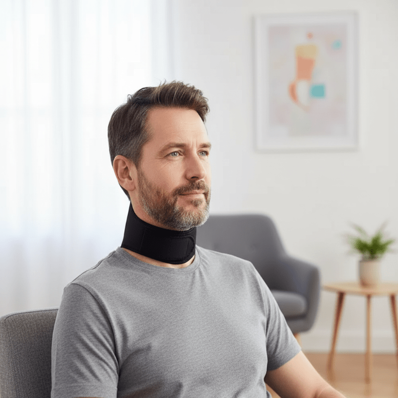COMFITHERM – Portable Warm Neck Pillow for Instant Relaxation