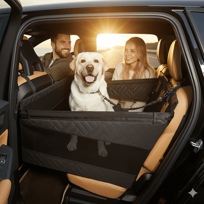 RIDEGUARD PET SEAT – Waterproof Dog Mat with Memory Foam for the Car