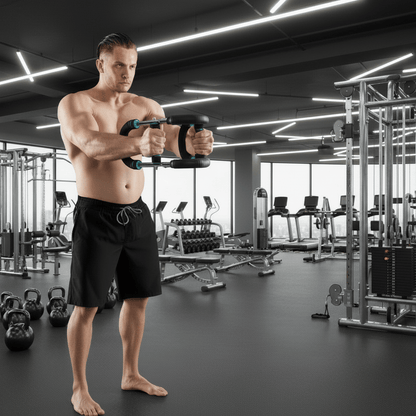 Twisterflex - Adjustable training bar for targeted muscle training of arms & chest