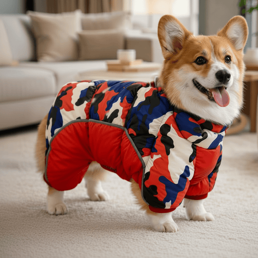 HARRYPAWS JACKET - Warm & waterproof winter jacket for dogs with reflective stripes