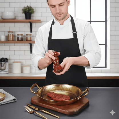 BRATMEISTER – Hammered stainless steel pot for pans, sauces & versatile cooking