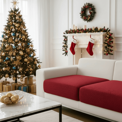 JACQUARDFIT – Elastic jacquard sofa cover for seat cushions & all-around protection