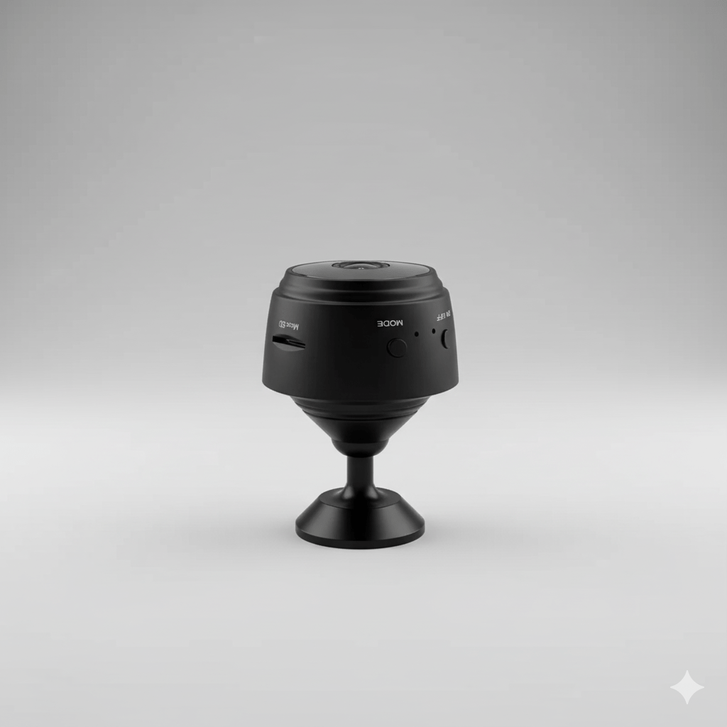 MINICAM 1080P - Compact security camera with night vision & app control