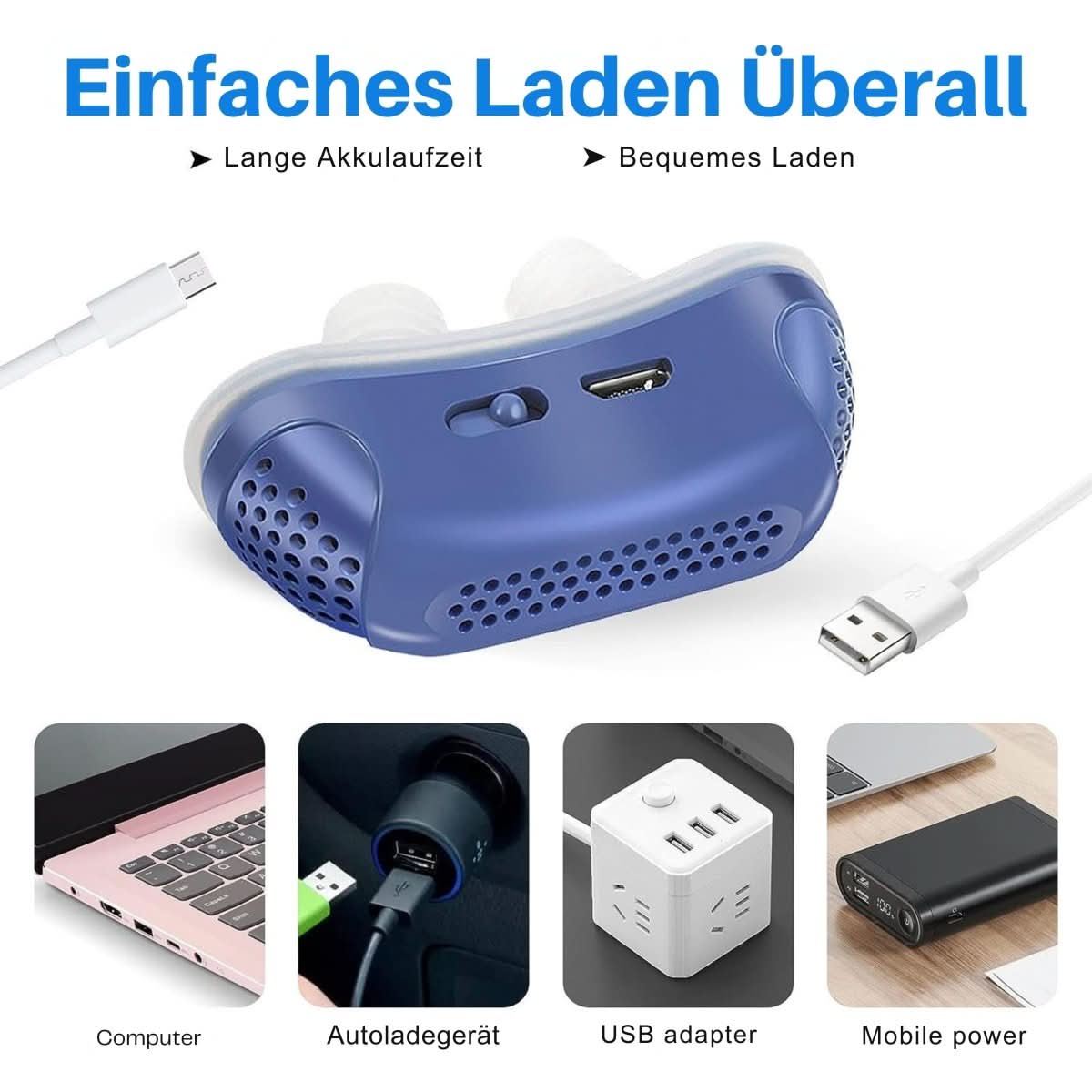 Microbreath Travel CPAP Device for Snoring & Sleep Apnea