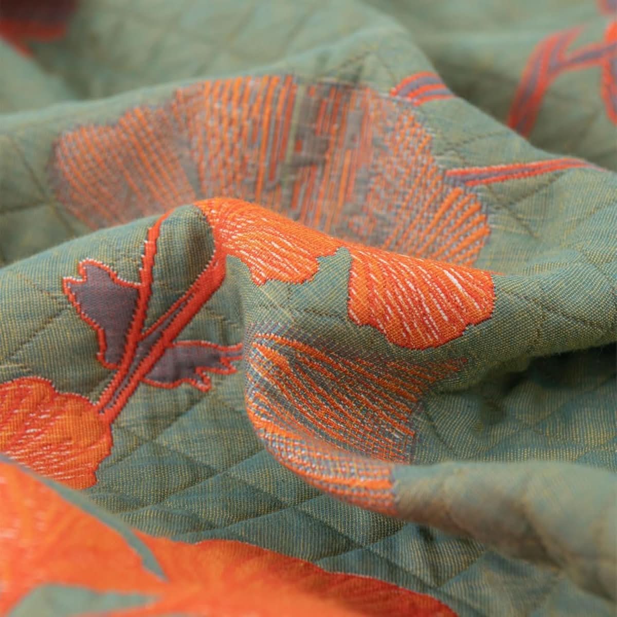 GinkgoQuilt – Cotton Bedding Set with Botanical Pattern