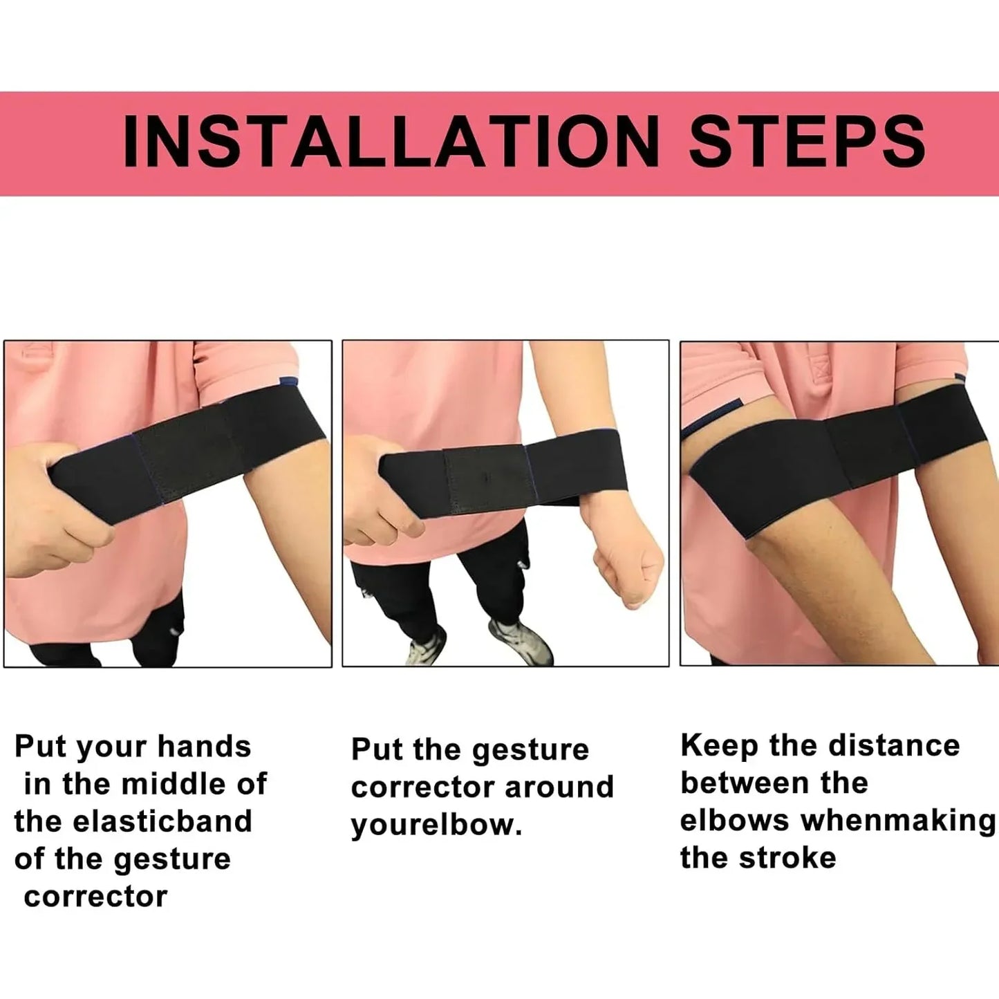TECHNIKBAND – Elastic Golf Swing Trainer for Arm Guidance & Posture