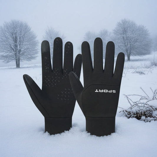 WeatherGuard Sport Gloves – Thermal & Waterproof for Active Players