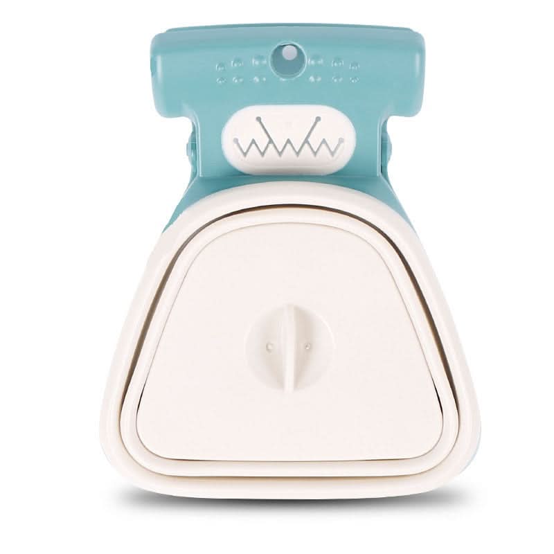 SCOOPIMATE – Portable Dog Poop Scooper with Clip & Adjustable Grabber