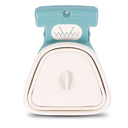 SCOOPIMATE – Portable Dog Poop Scooper with Clip & Adjustable Grabber