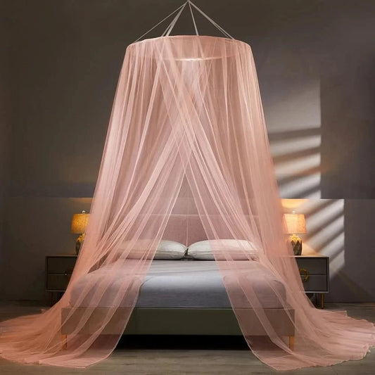 Mosquito net bed - Foldable insect net for bedroom and camping, ideal as mosquito net for double bed & outdoor