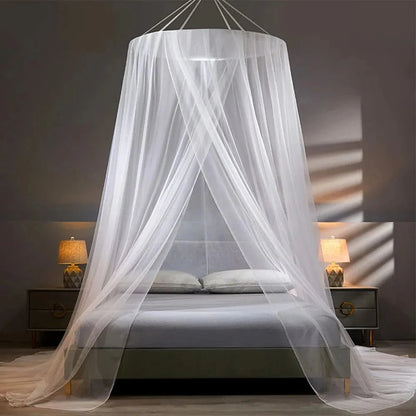 Mosquito net bed - Foldable insect net for bedroom and camping, ideal as mosquito net for double bed & outdoor