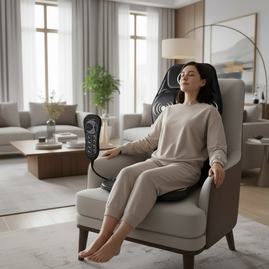 RelaxCushion - Electric back mass cushion with heat function
