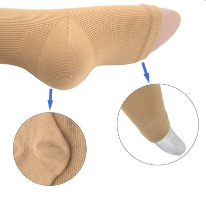 SupportEase - support stockings with zip for comfortable compression & easy handling