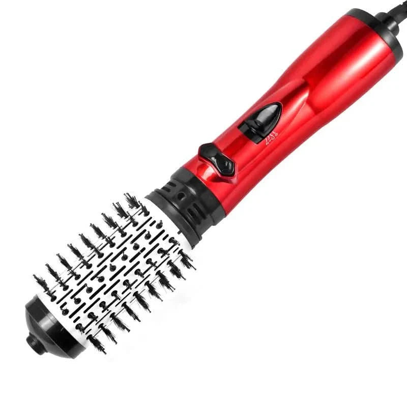 Revolveglam - 3-in-1 electric hair styler with hairdryer, brush & curling iron function