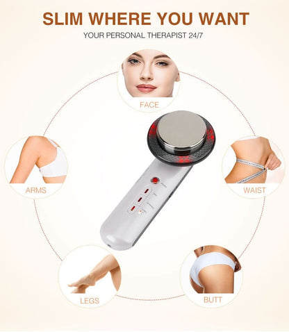 SLIMSHAPE – 3-in-1 Cellulite and Fat Burner with EMS, Ultrasound & Infrared
