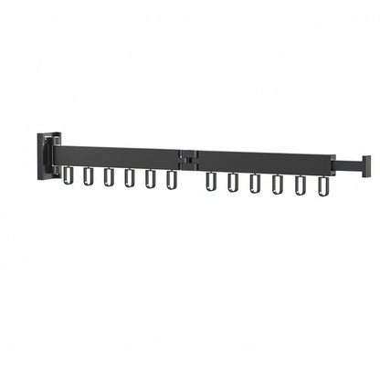 FOLDMOUNT – Wall dryer with retractable frame and foldable clothes hanger