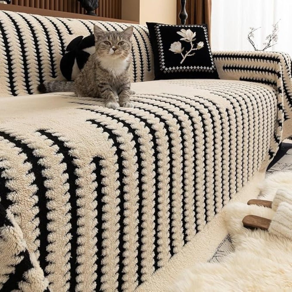 SOFACLOUD – Soft Plush Tufted Blanket for Cozy Living Spaces