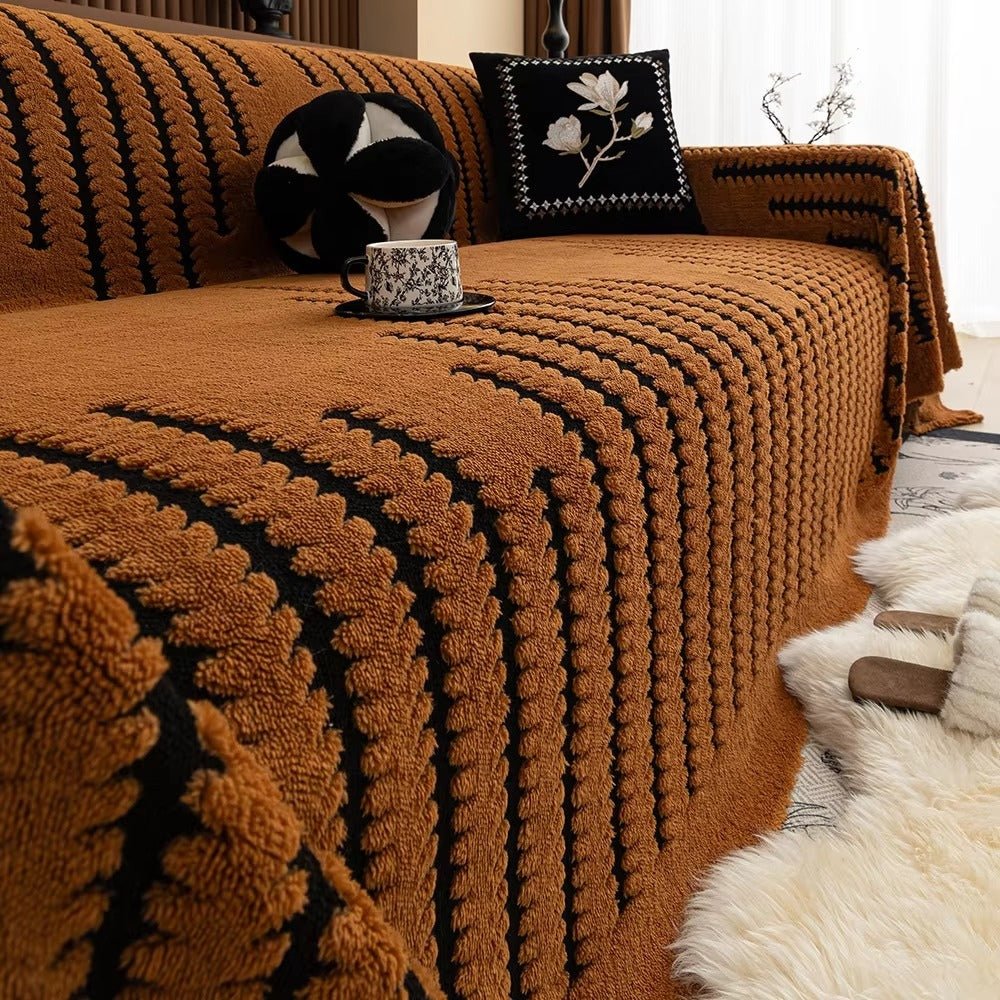 SOFACLOUD – Soft Plush Tufted Blanket for Cozy Living Spaces