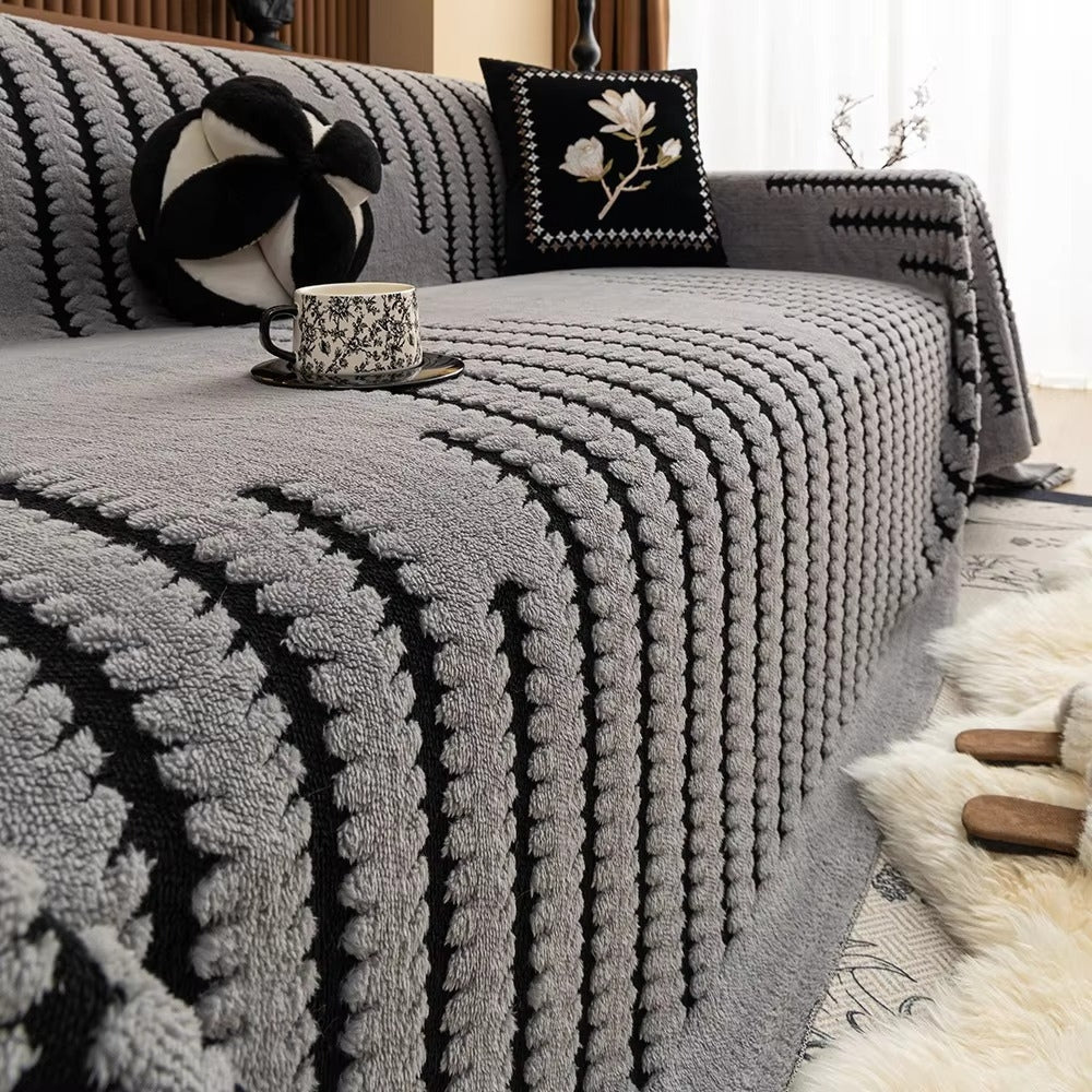 SOFACLOUD – Soft Plush Tufted Blanket for Cozy Living Spaces