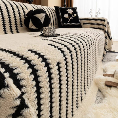 SOFACLOUD – Soft Plush Tufted Blanket for Cozy Living Spaces