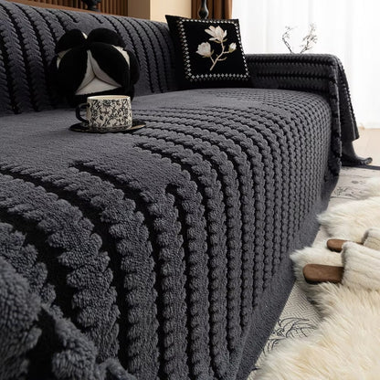 SOFACLOUD – Soft Plush Tufted Blanket for Cozy Living Spaces