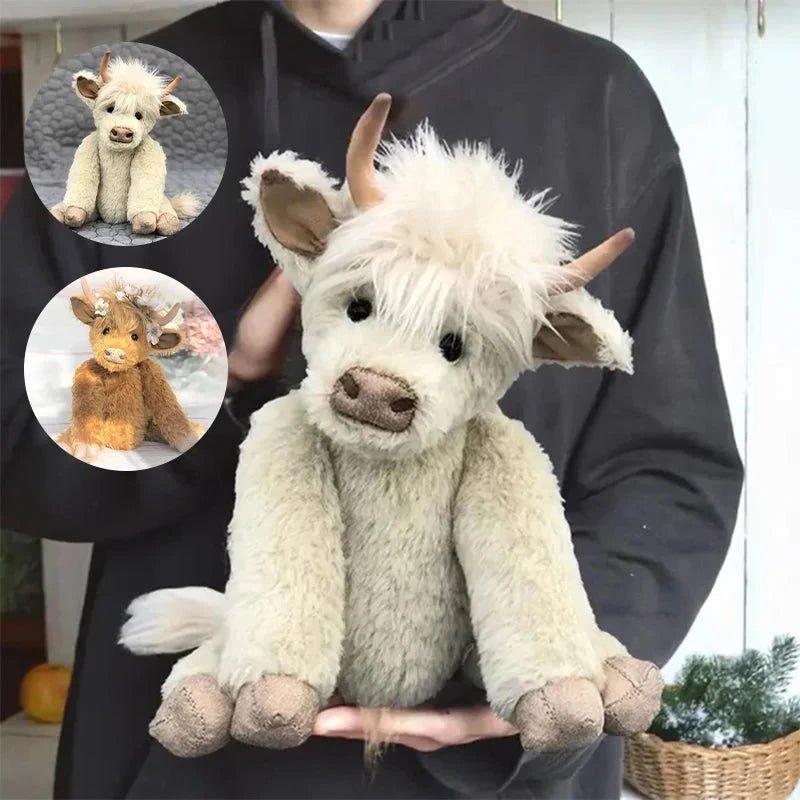 BLOOMCOW – Highland cow with flower crown decoration