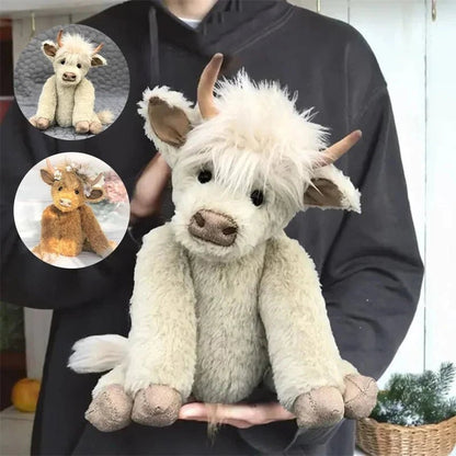 BLOOMCOW – Highland cow with flower crown decoration