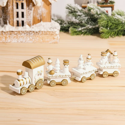 NORTHLINE – Festive Train Christmas Decoration made of Wood and Plastic
