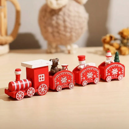 NORTHLINE – Festive Train Christmas Decoration made of Wood and Plastic