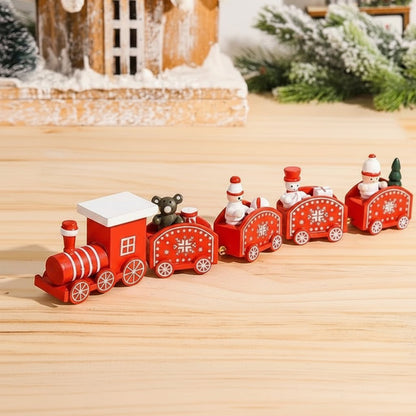 NORTHLINE – Festive Train Christmas Decoration made of Wood and Plastic