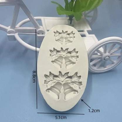 FESTILEAF – Christmas shapes for leaves & bells for cake, cookie & cupcake decoration