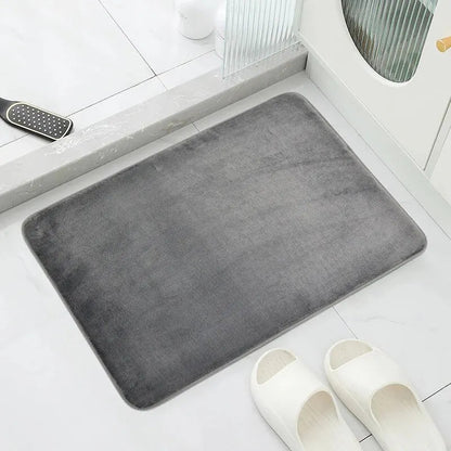 WOHLTRITT – Memory Foam Bath Mat with Anti-Slip Function