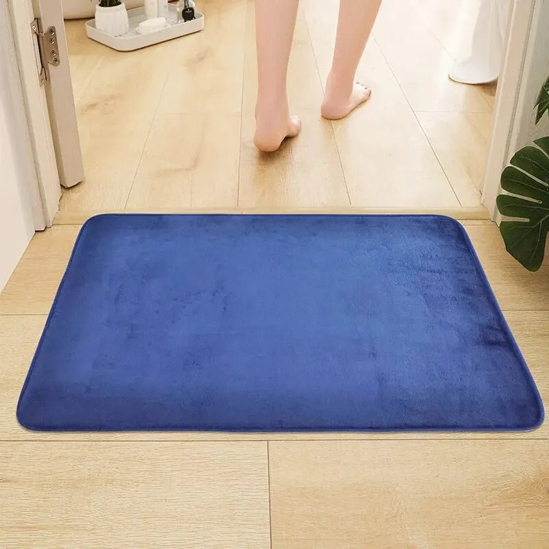 WOHLTRITT – Memory Foam Bath Mat with Anti-Slip Function