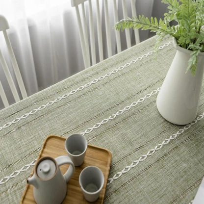 TABLELUXE – Tablecloth made of cotton and linen for an elegant look
