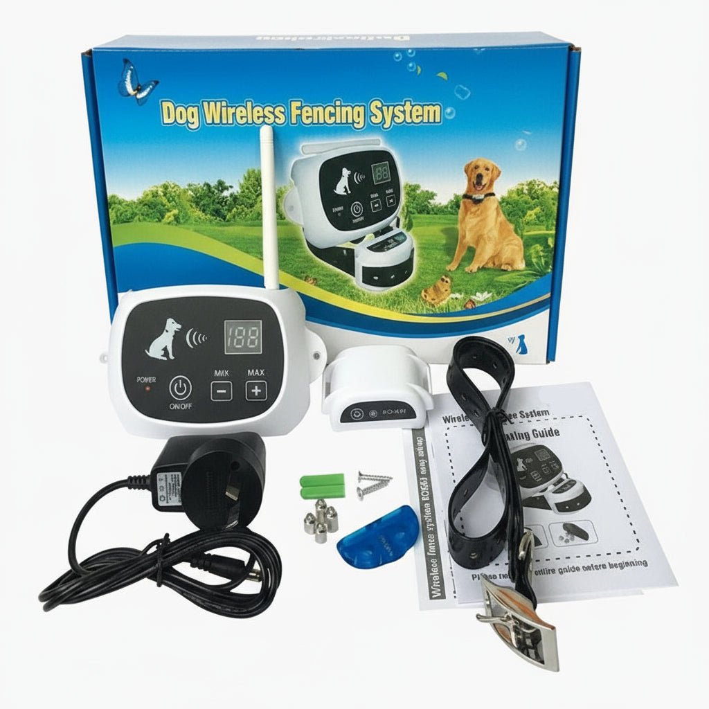 PERIMIPET – Wireless Dog Fence with Training Mode for Safe Freedom Outdoors