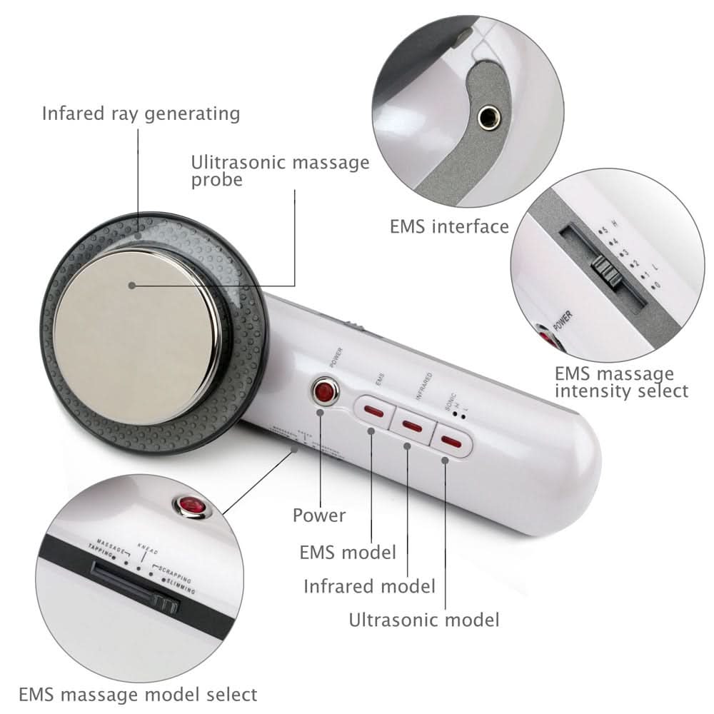 SLIMSHAPE – 3-in-1 Cellulite and Fat Burner with EMS, Ultrasound & Infrared