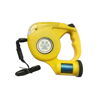 BRIGHTSTRIDE – LED Dog Leash with Integrated Flashlight for Safe Walks