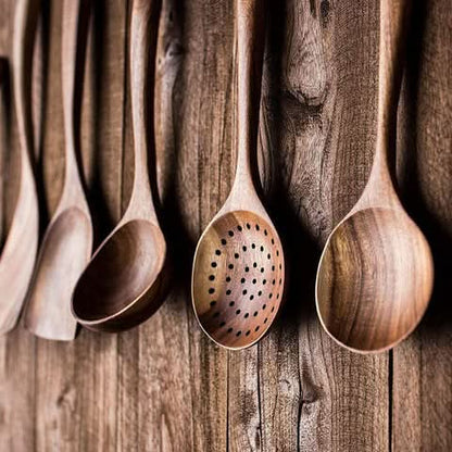 TeakCraft teak kitchen utensil set - Durable & stylish for every kitchen