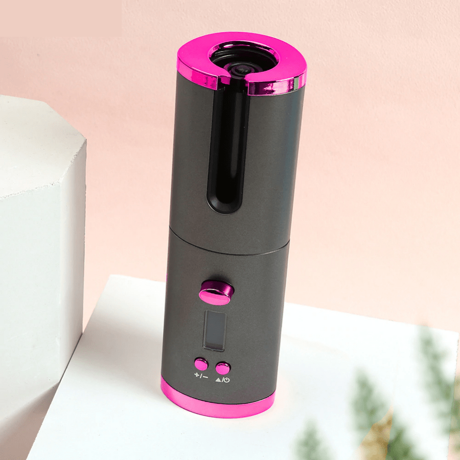 Cordless Hair Styler - Cordless curling iron for shiny & healthy curls